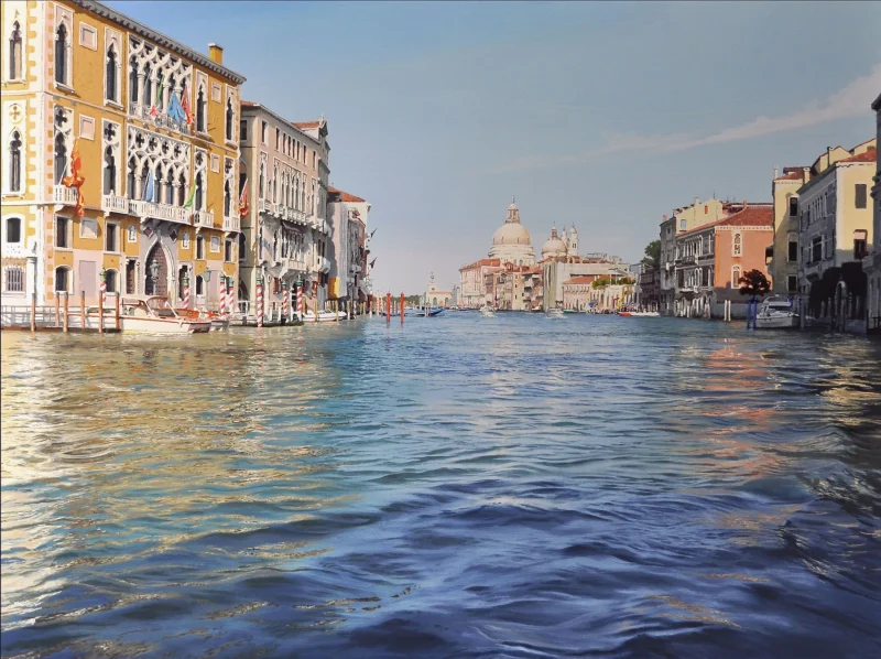 Javier Torices | Urban Landscape with Water