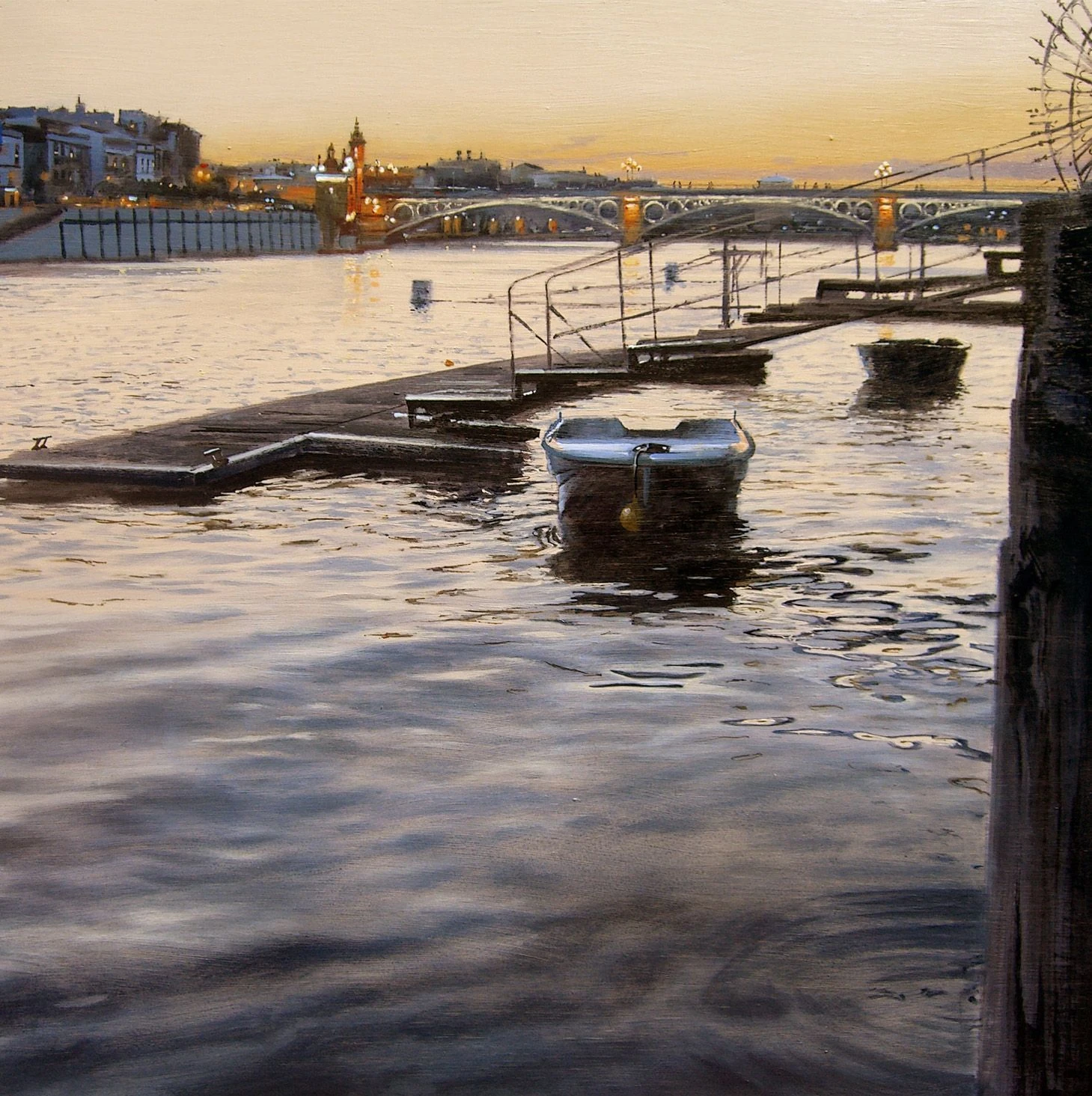 Javier Torices | Nightfall on the Guadalquivir